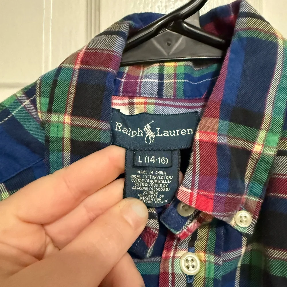 Boys 14/16 Nautica and Ralph Lauren Shirt Lot